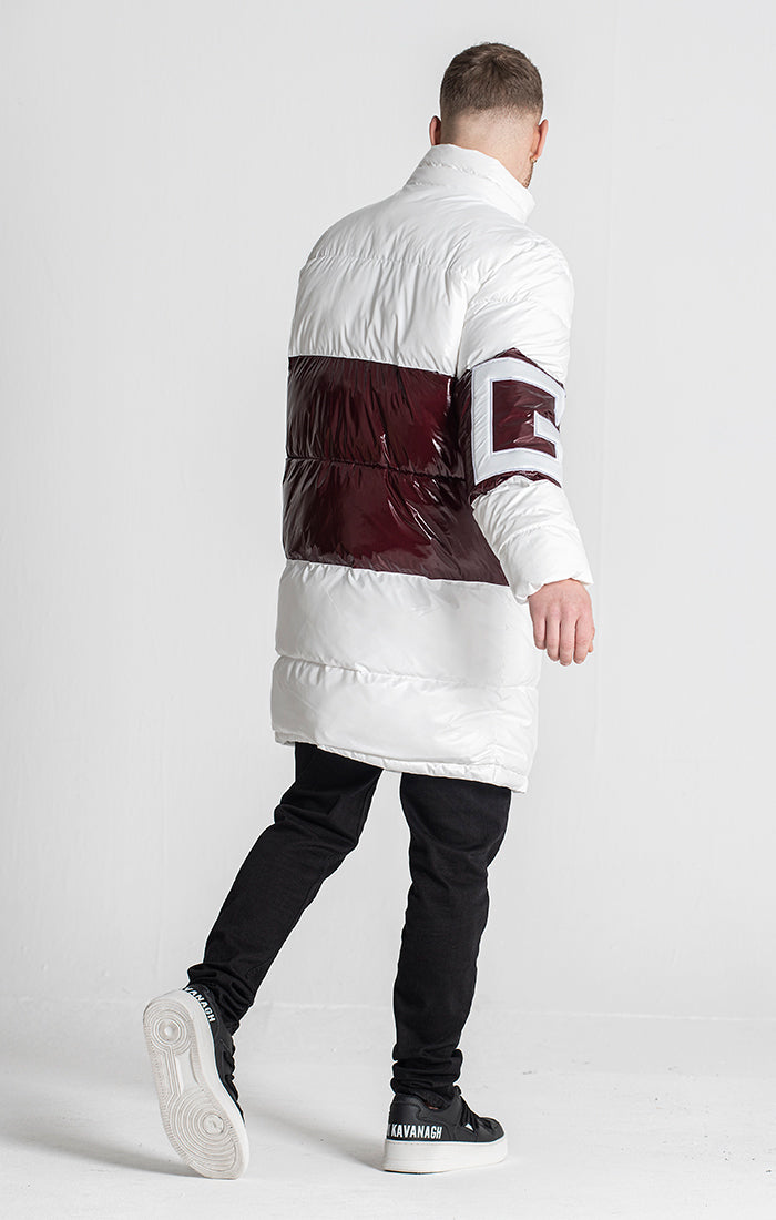 White Captain Puffer Coat