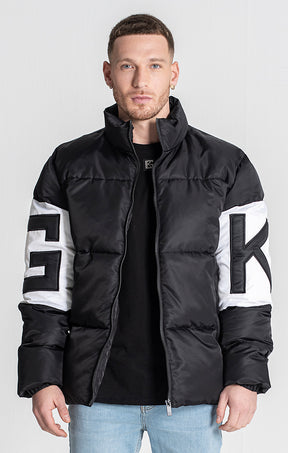 Black Captain Puffer Jacket