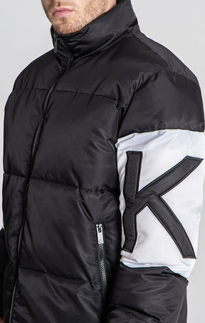 Black Captain Puffer Jacket