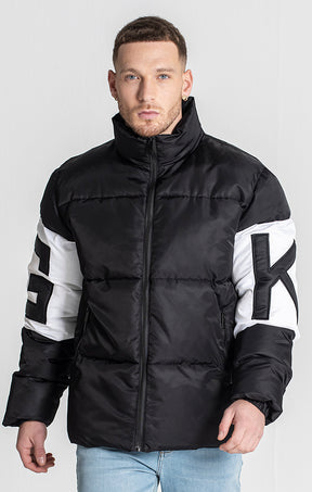 Black Captain Puffer Jacket