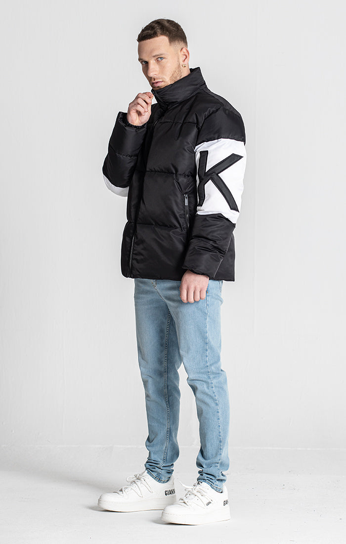 Black Captain Puffer Jacket