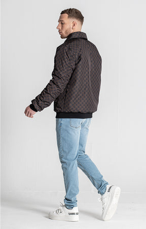 Brown Clone Bomber Jacket