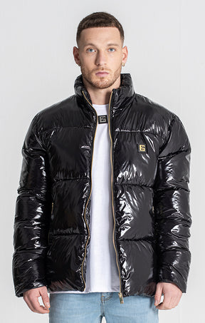 Black Alien Puffer Jacket