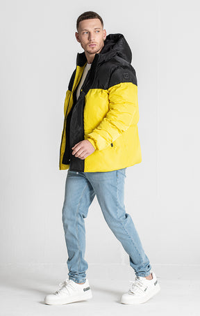 Yellow Sauce Puffer Jacket