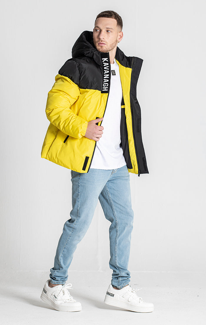 Yellow Sauce Puffer Jacket