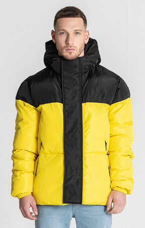 Yellow Sauce Puffer Jacket