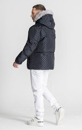 Black Clone Puffer Jacket