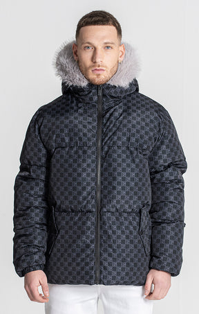 Black Clone Puffer Jacket