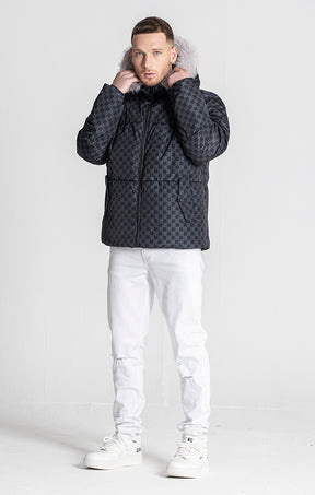 Black Clone Puffer Jacket