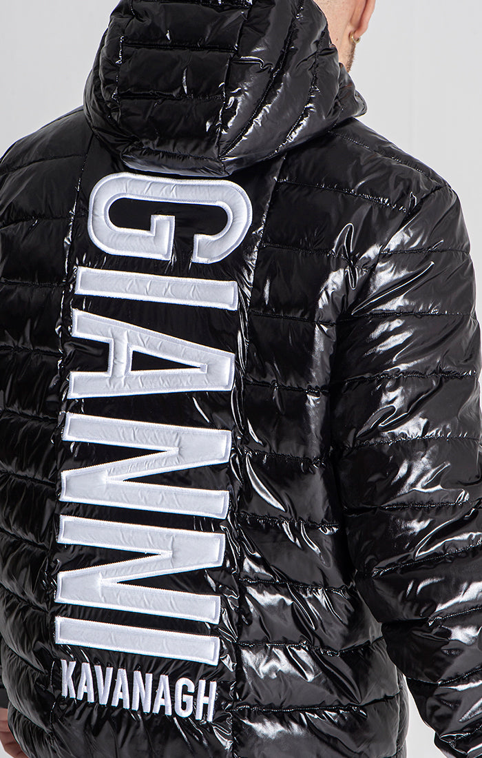 Black Team Puffer Jacket