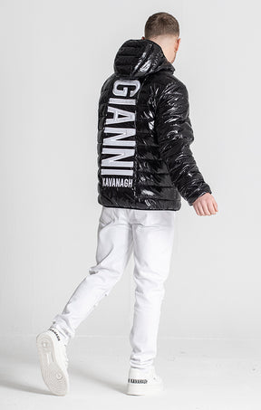 Black Team Puffer Jacket