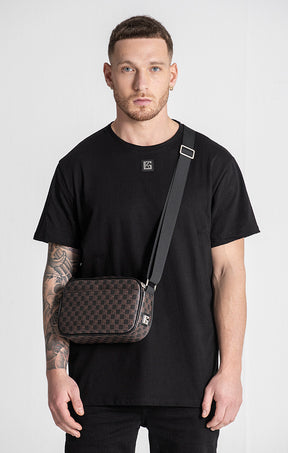 Brown iD Clone Shoulder Bag