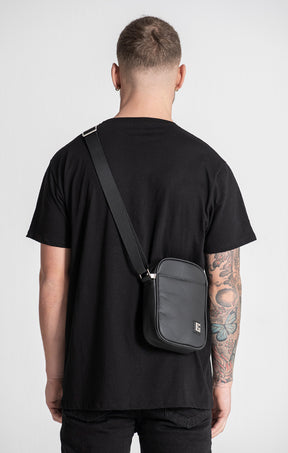 Black iD Vertical Shoulder Bag