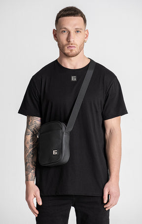 Black iD Vertical Shoulder Bag