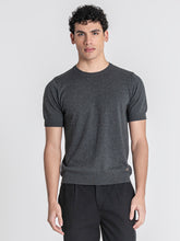 Grey Soft Knit Tee