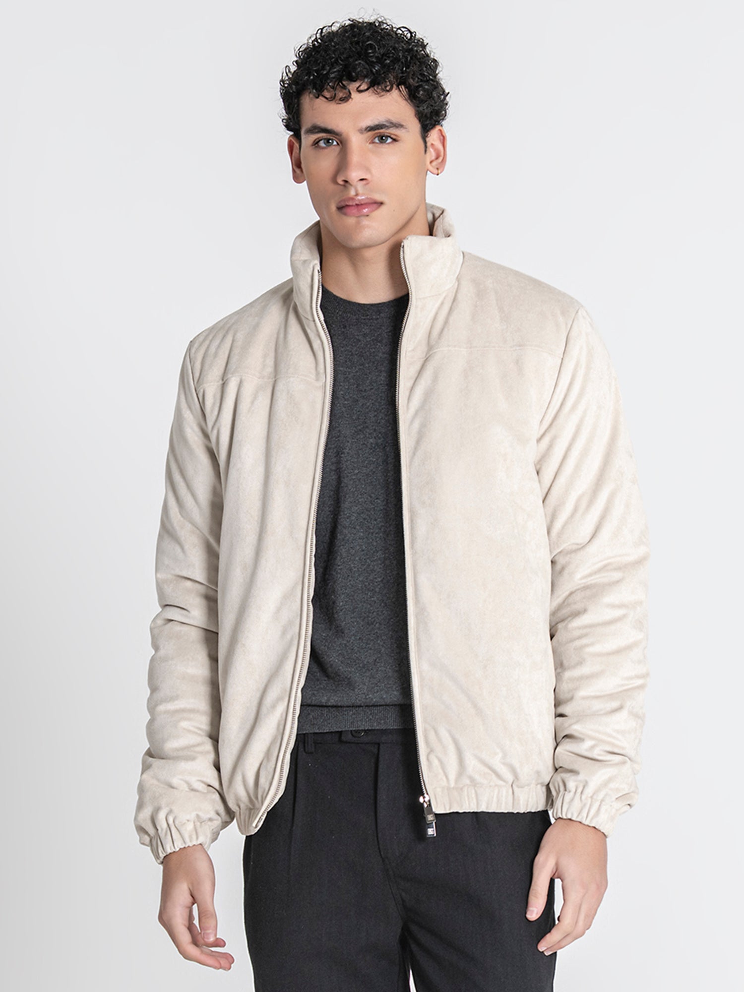 Beige Essential Jacket