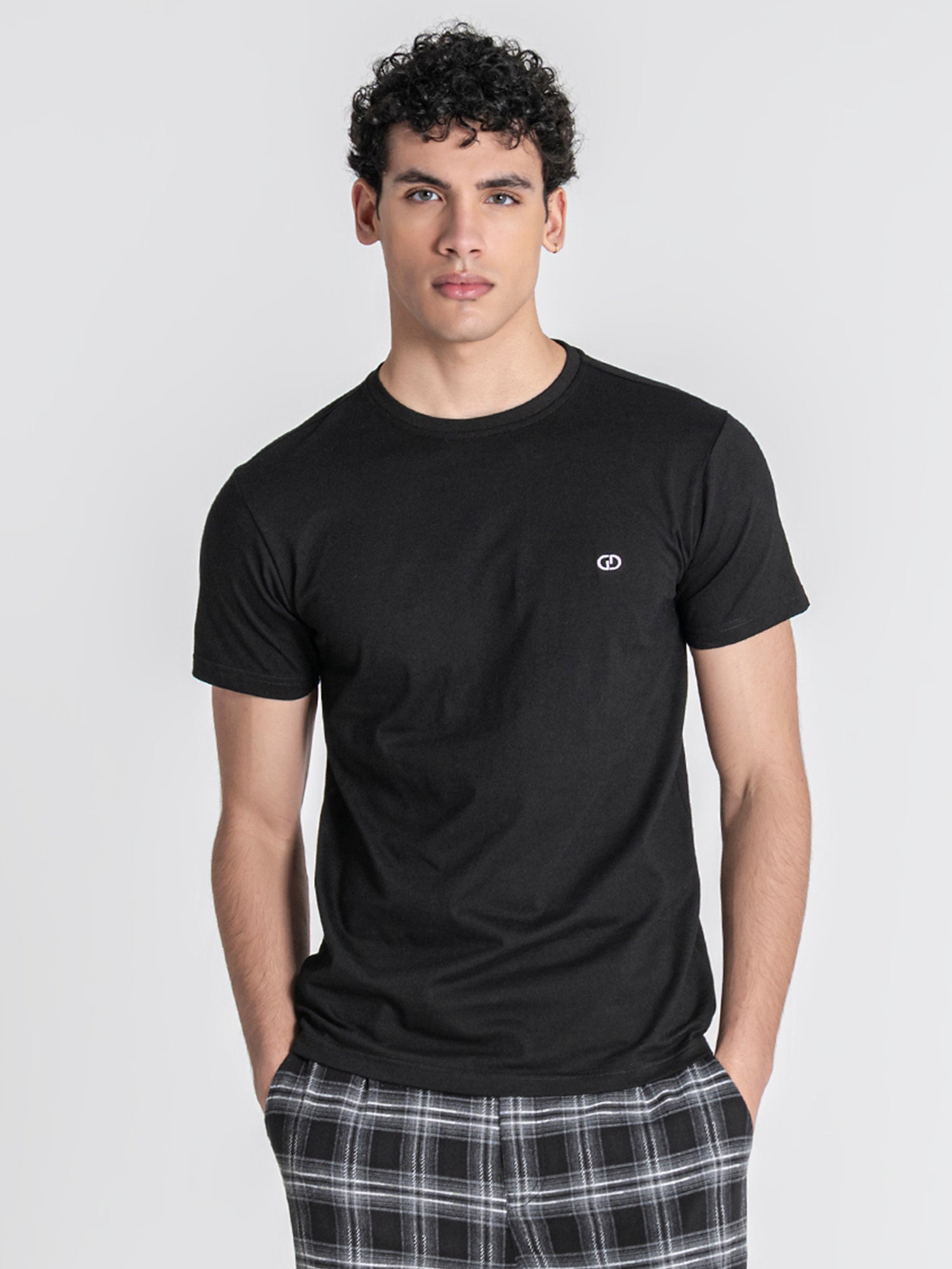 Black GG Tee