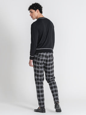 Black Soft Knit Longsleeve Tee