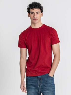 Burgundy Gianni Tee