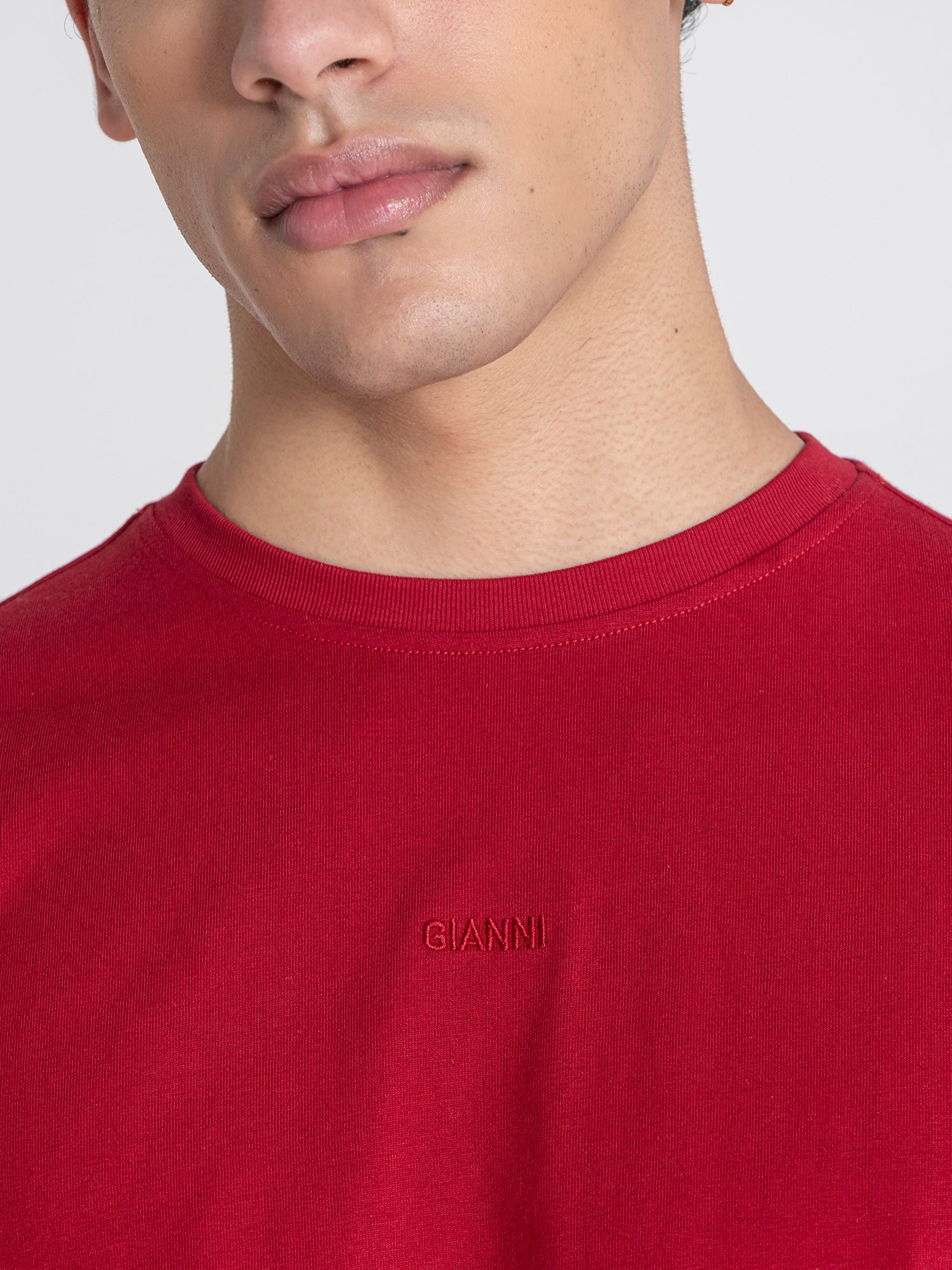 Burgundy Gianni Tee