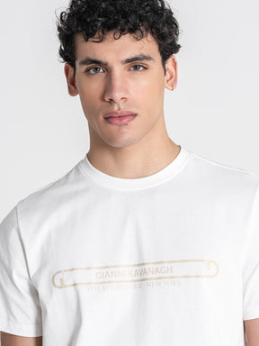 White 5th Avenue Tee