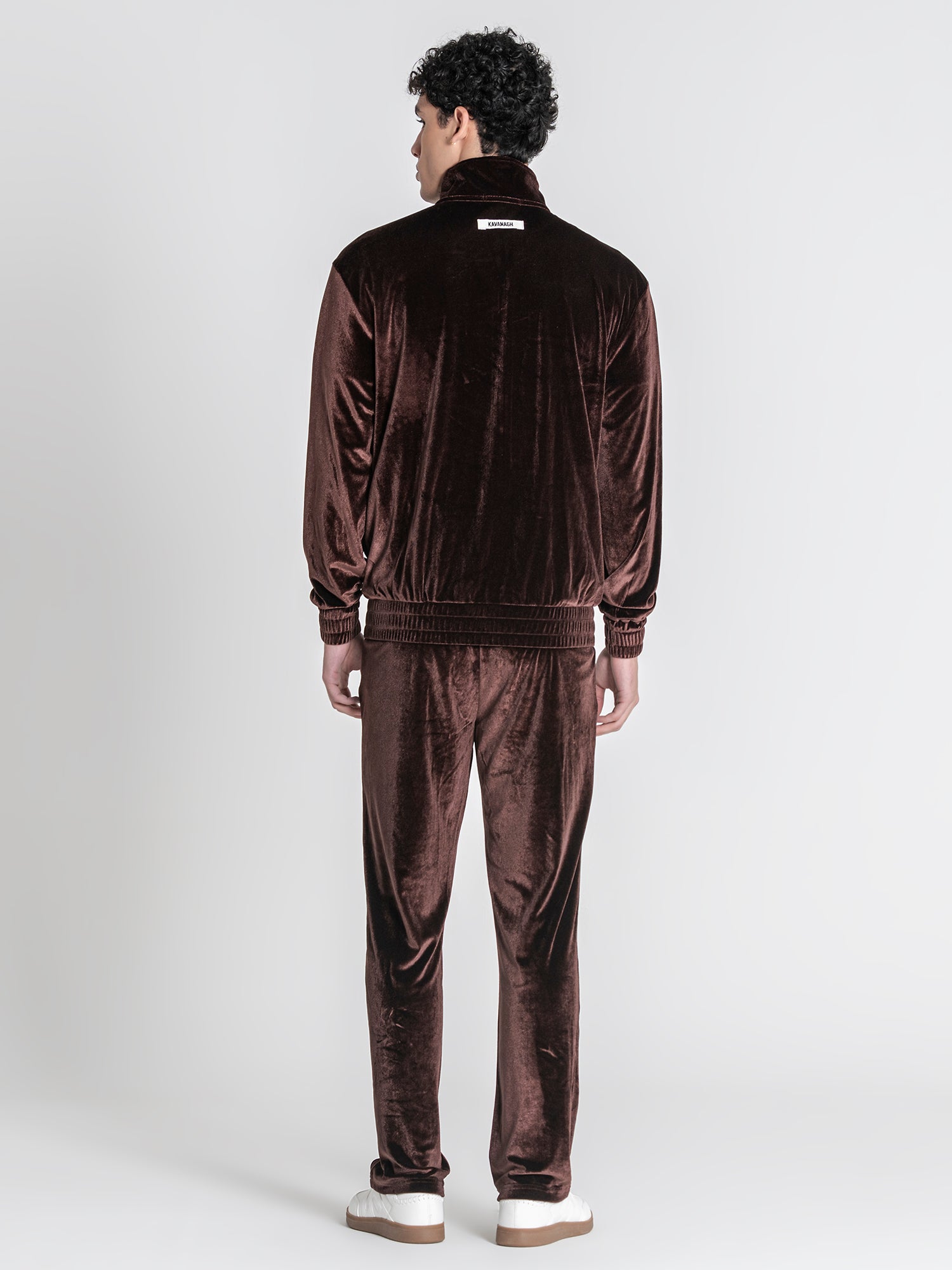 Brown GK Tape Zip Jacket