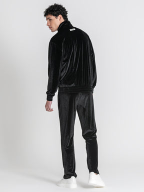 Black GK Tape Zip Jacket
