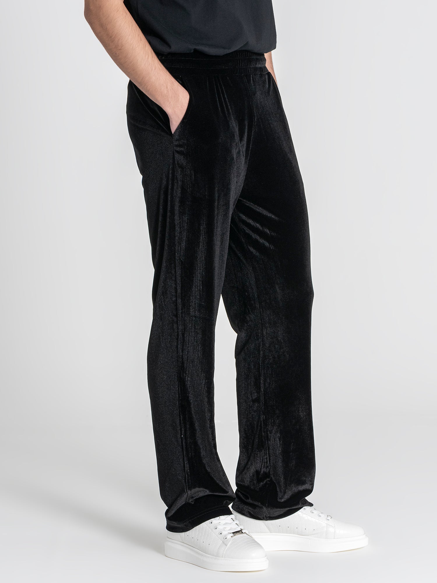 Black GK Tape Pants