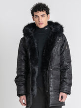 Black GK Houndstooth Coat