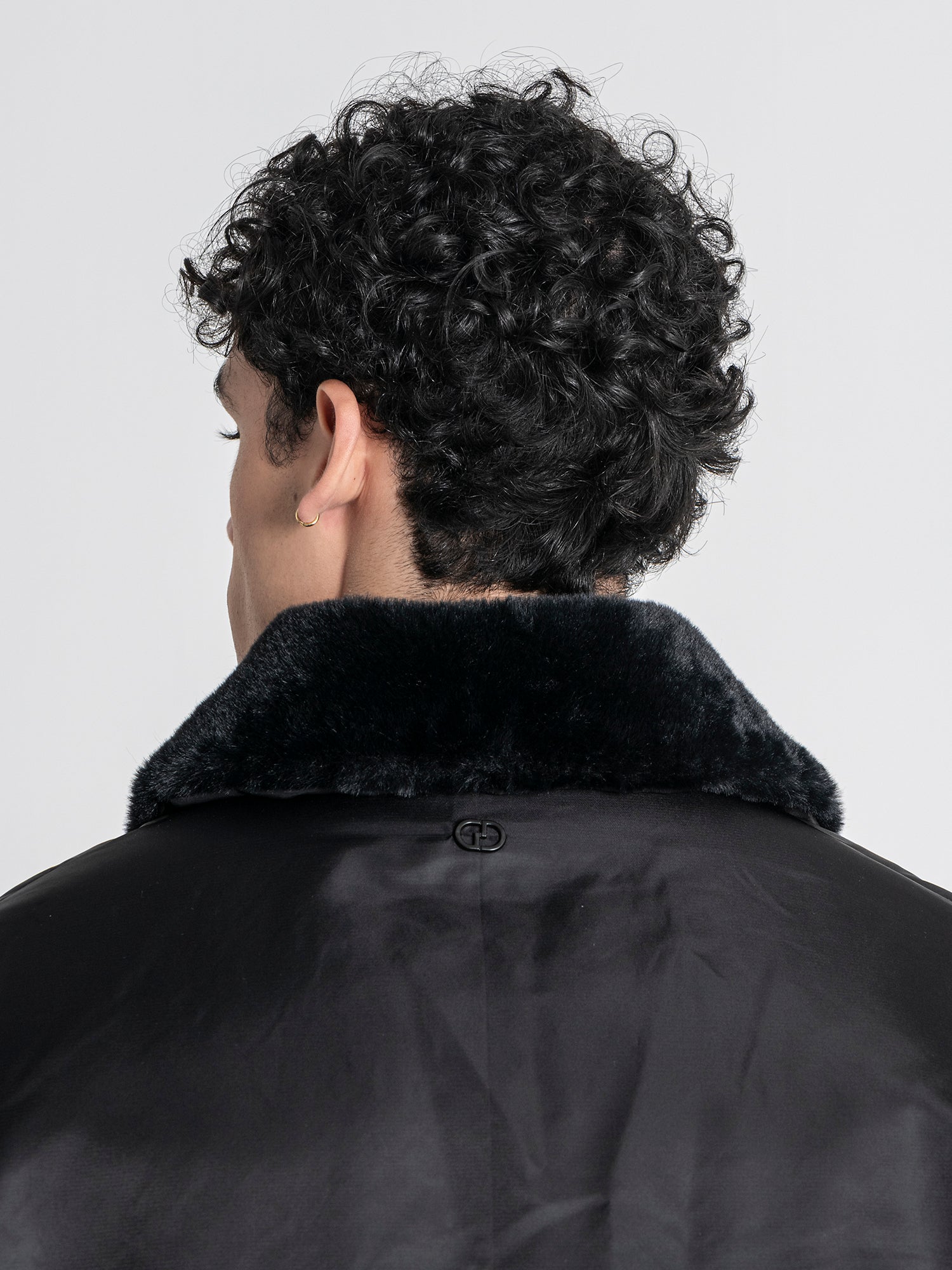 Black GG Puffer Jacket