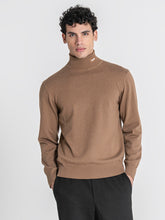 Taupe GK Smart Knit Turtleneck