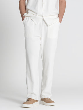 White Surface Pants