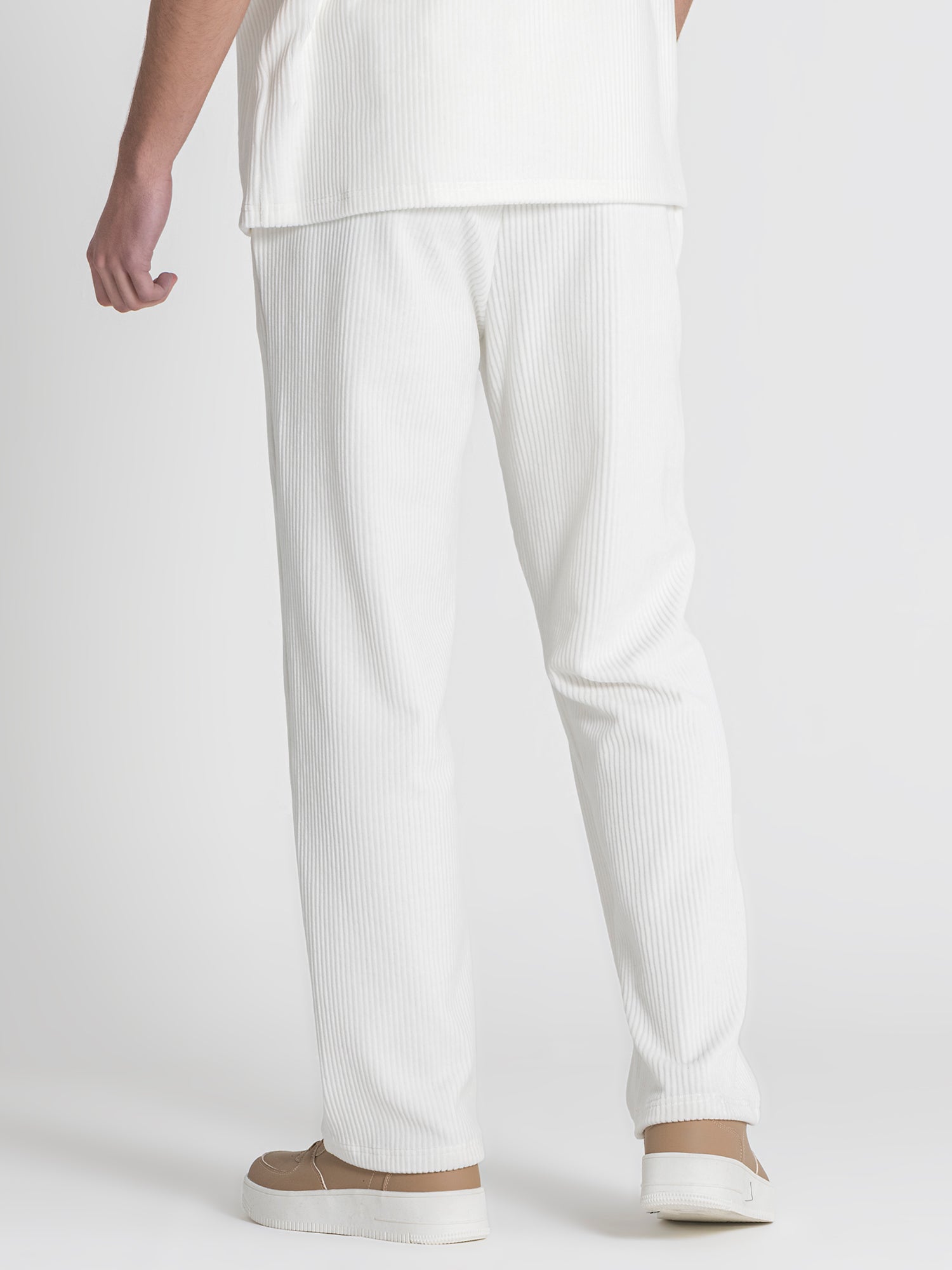 White Surface Pants