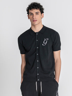 Black G Knit Shirt