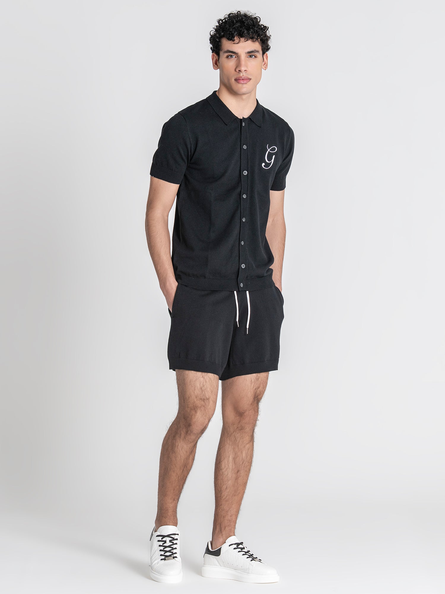 Black G Knit Shirt