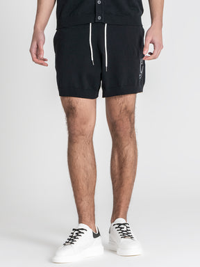 Black G Knit Shorts