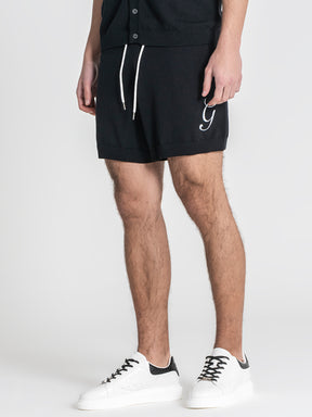 Black G Knit Shorts
