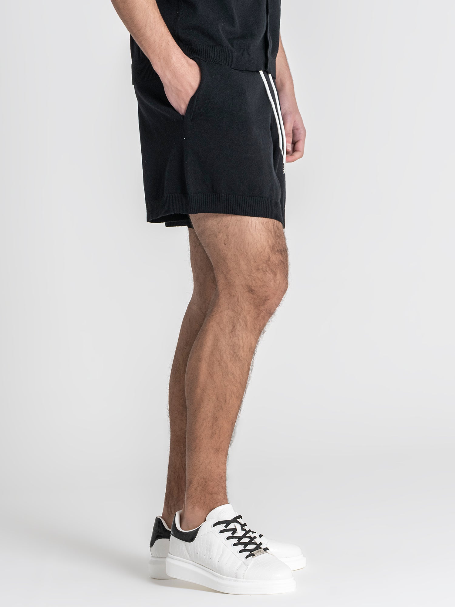 Black G Knit Shorts