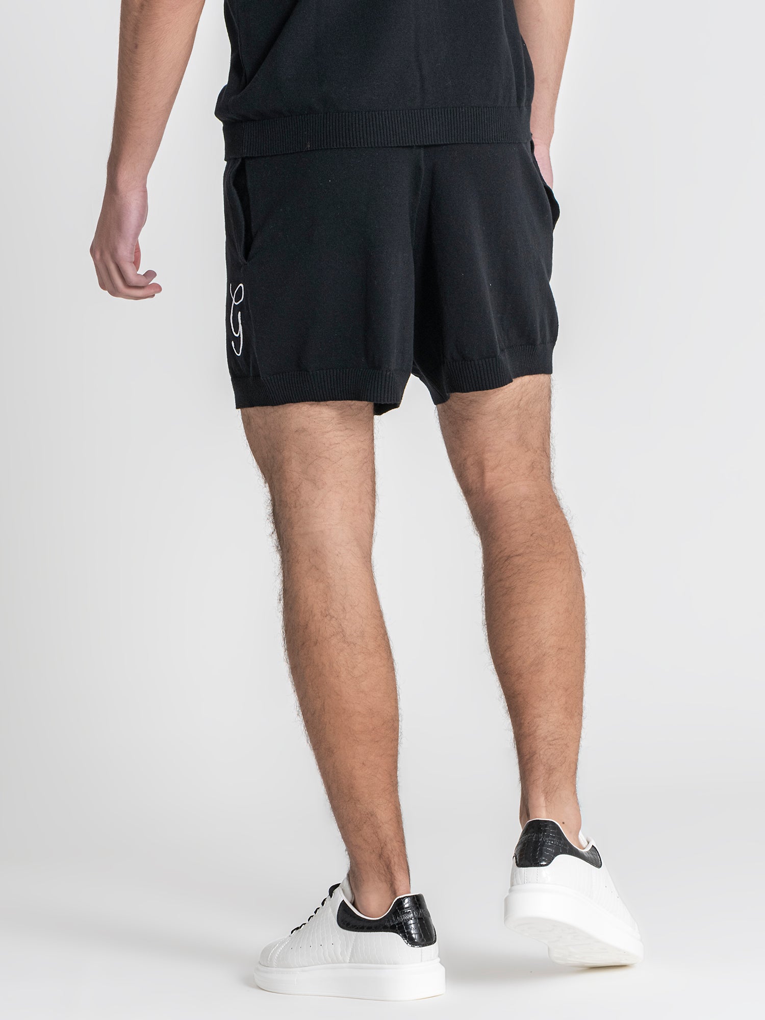 Black G Knit Shorts