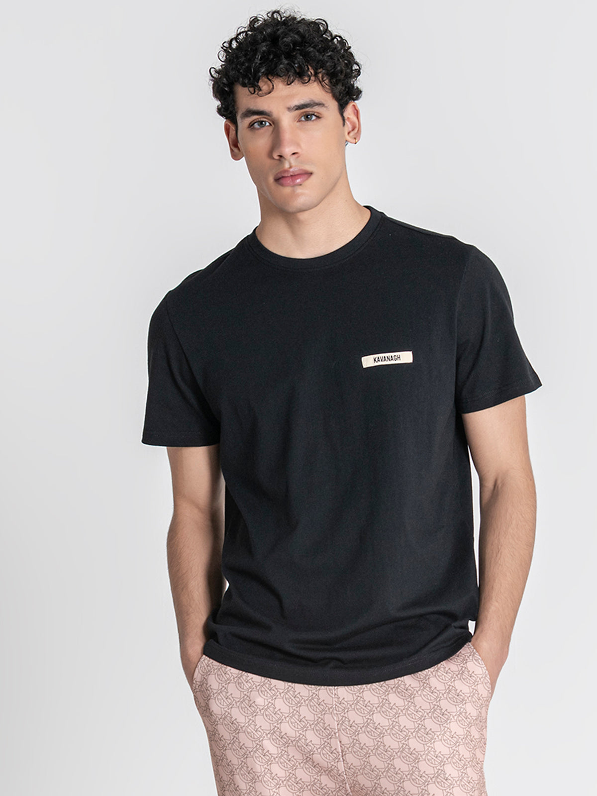 Black GK Tape Tee