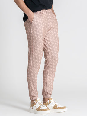 Beige GK Tape Joggers