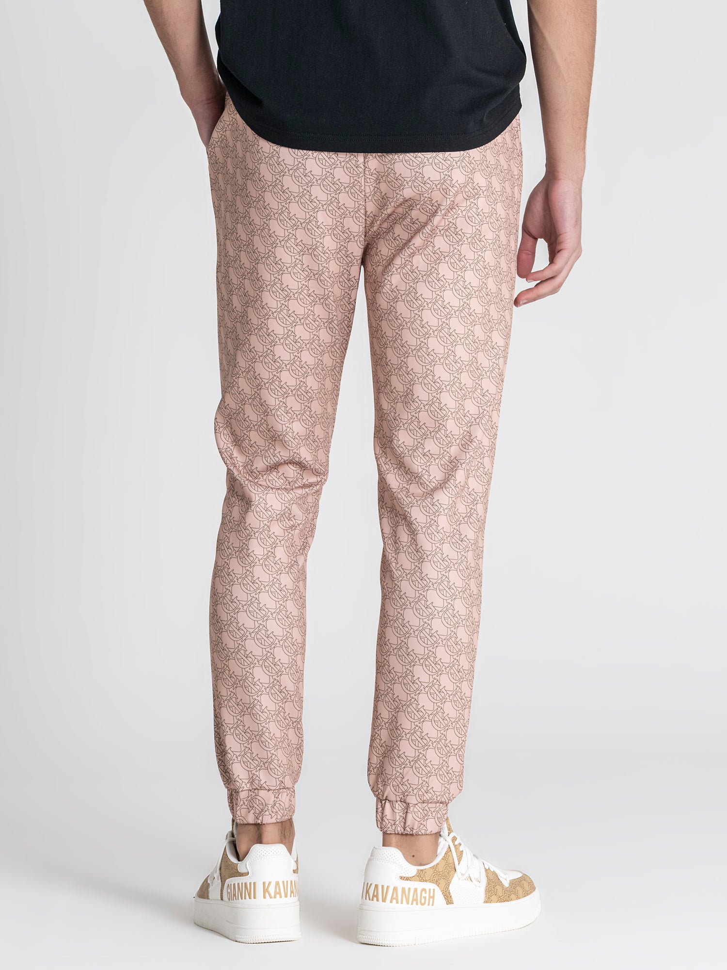 Beige GK Tape Joggers