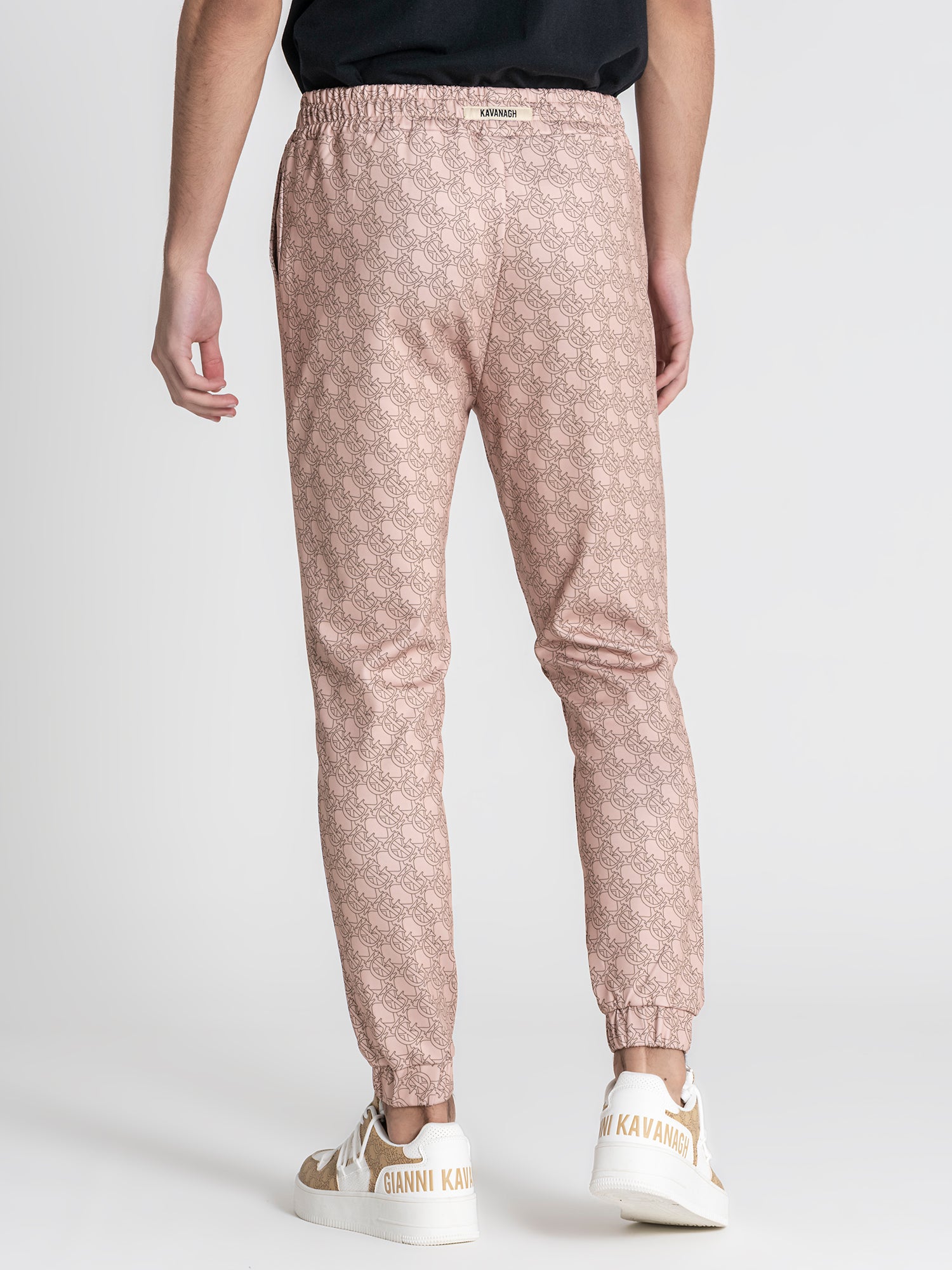 Beige GK Tape Joggers