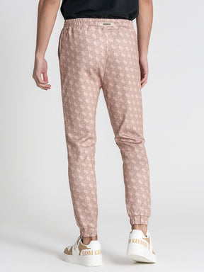 Beige GK Tape Joggers