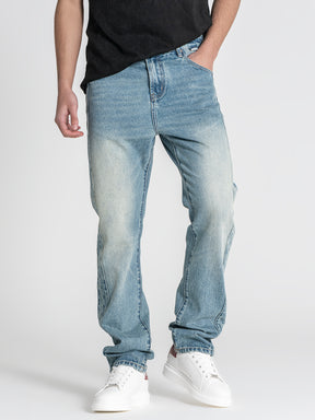 Medium Blue Tape Jeans