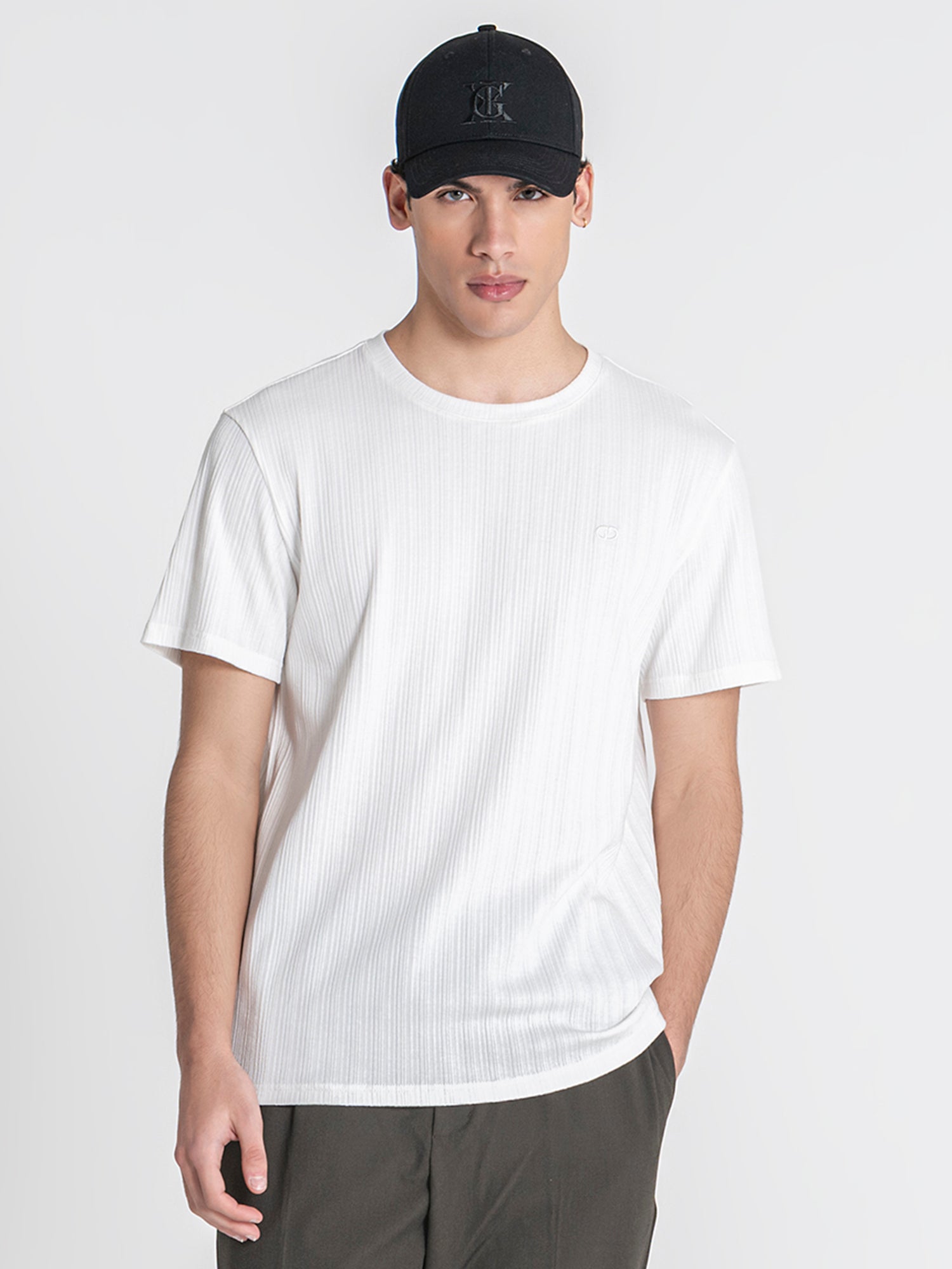 White GG Tee