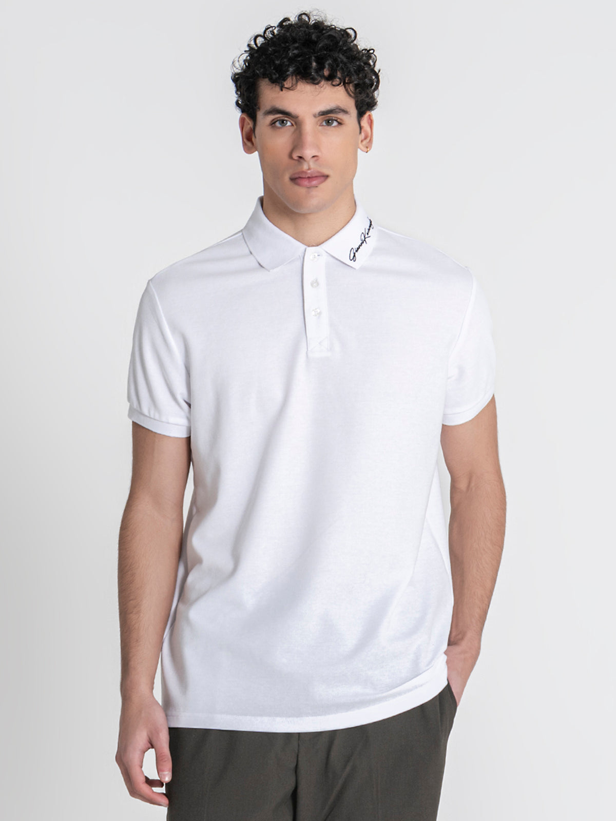 White Signature Polo