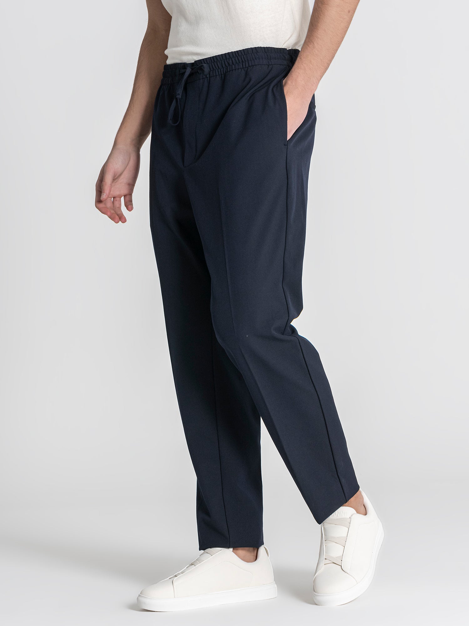 Navy Blue Smart Pants
