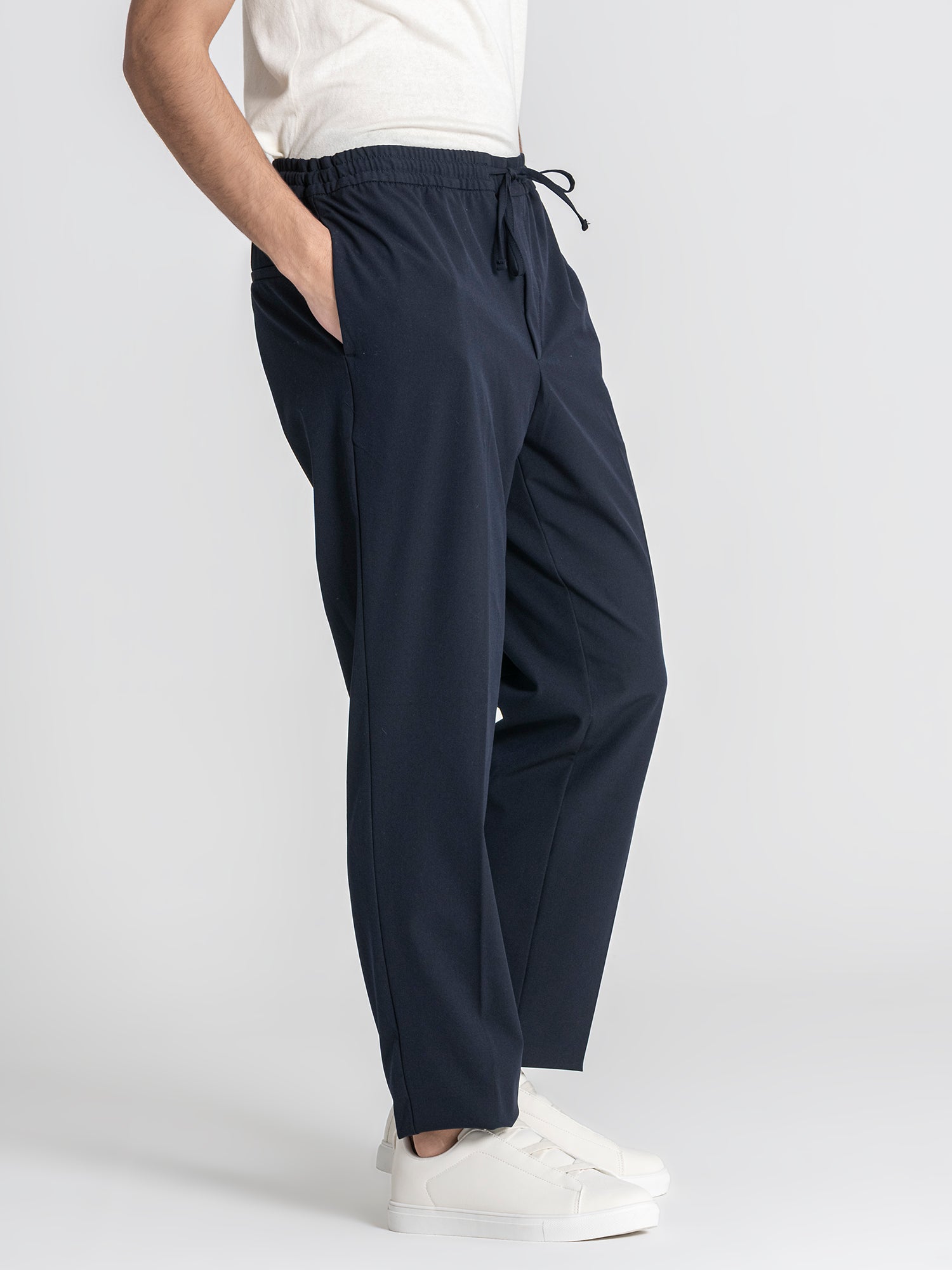 Navy Blue Smart Pants