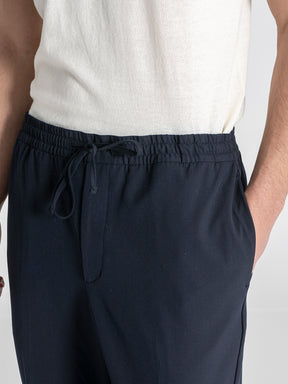 Navy Blue Smart Pants